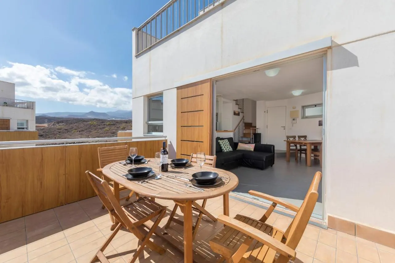 Medano4You The Los Martines Penthouse Lägenhet El Médano