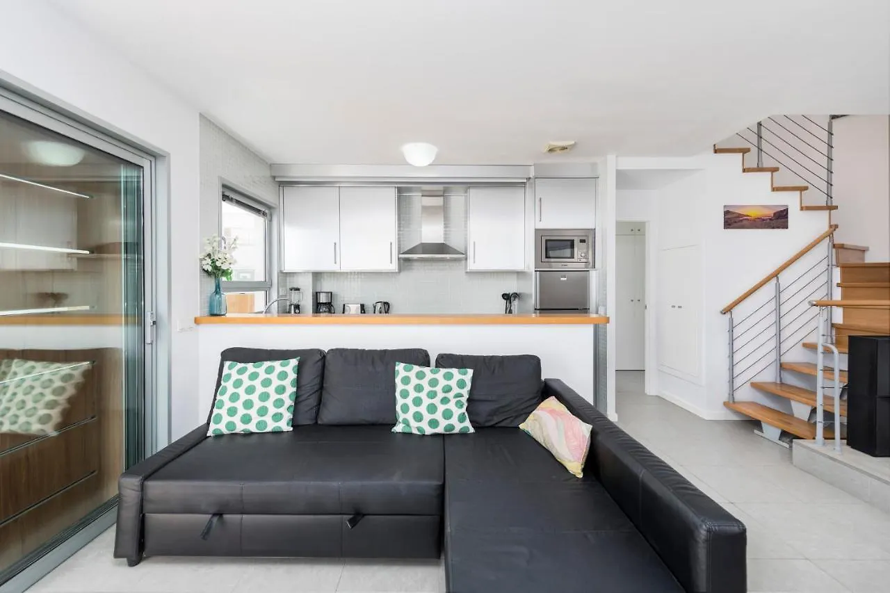 Medano4You The Los Martines Penthouse Lägenhet El Médano Spanien